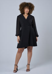 Feverish Nights Tuxedo Mini Dress