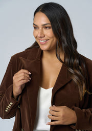 Take a Vow Velvet Blazer