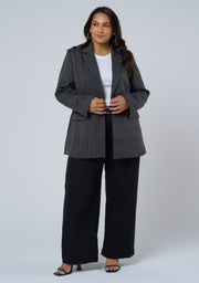 Hartley Pinstripe Blazer