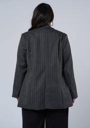 Hartley Pinstripe Blazer