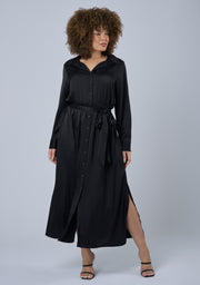 Lesley Satin Maxi Dress