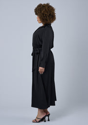 Lesley Satin Maxi Dress