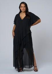 Forbidden Feline Maxi Dress