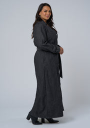 Leah Maxi Chambray Dress