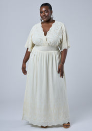 Artisan Broderie Maxi Dress