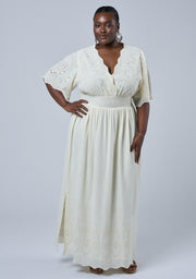 Artisan Broderie Maxi Dress