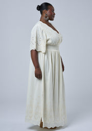 Artisan Broderie Maxi Dress