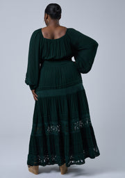 Sunset Shadows Maxi Dress