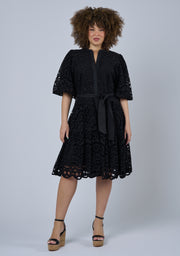 Claudia Broderie Dress
