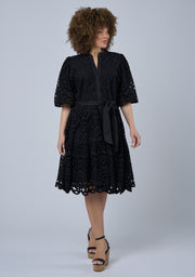 Claudia Broderie Dress