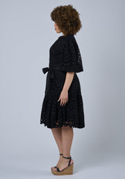 Claudia Broderie Dress