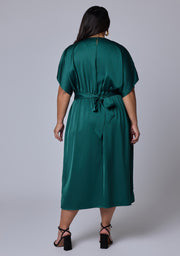 Lust Unleashed Satin Midi Dress