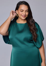 Lust Unleashed Satin Midi Dress