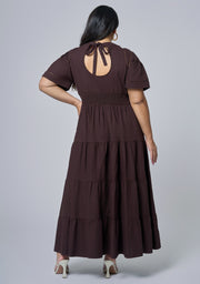 Abby Linen Maxi Dress