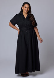 Gabrielle Linen Maxi Dress