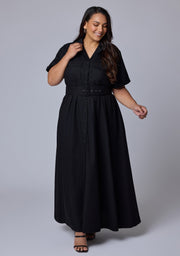 Gabrielle Linen Maxi Dress