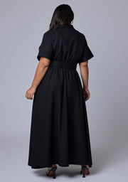 Gabrielle Linen Maxi Dress