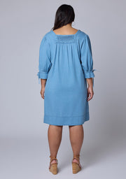 Verity Chambray Mini Dress