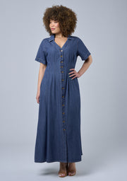 Tara Chambray Maxi Dress
