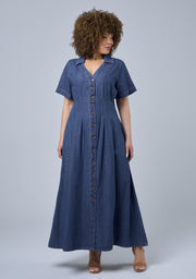 Tara Chambray Maxi Dress
