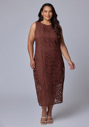 Briony Broderie Midi Dress