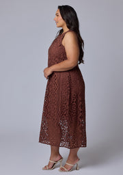 Briony Broderie Midi Dress