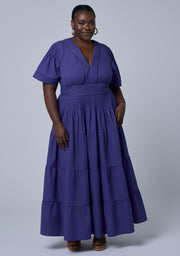 Abby Linen Maxi Dress