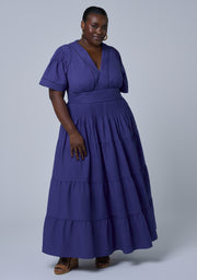 Abby Linen Maxi Dress