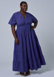 Abby Linen Maxi Dress