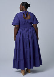 Abby Linen Maxi Dress