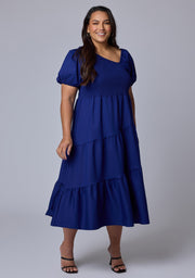 Miley Asymmetric Midi Dress