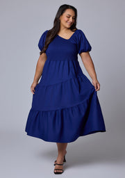 Miley Asymmetric Midi Dress