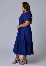 Miley Asymmetric Midi Dress