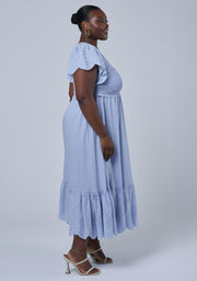 Anastasia Broderie Midi Dress