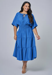 Skye Chambray Midi Dress