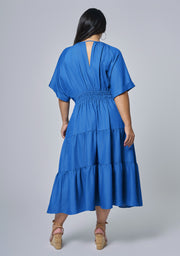 Skye Chambray Midi Dress