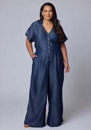 Eve Chambray Jumpsuit