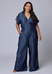 Eve Chambray Jumpsuit