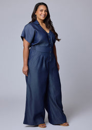 Eve Chambray Jumpsuit