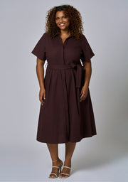 Orla Midi Linen Shirt Dress