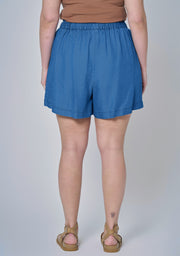 Jadie Chambray Shorts