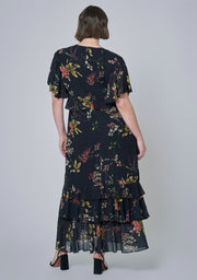 Lavinia Frill Maxi Dress