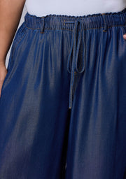 Blake Chambray Wide Leg Pants