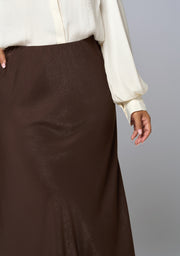 Luxe Satin Maxi Skirt
