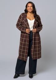 Orla Check Coatigan