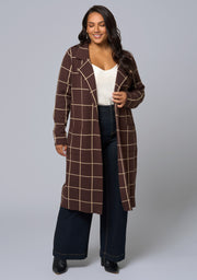 Orla Check Coatigan