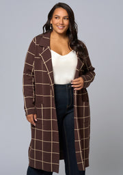 Orla Check Coatigan