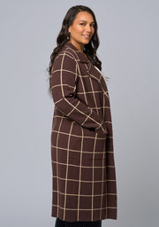 Orla Check Coatigan
