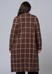Orla Check Coatigan