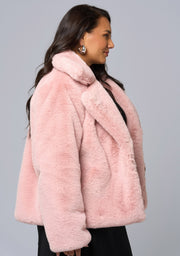 Midnight Aura Fur Jacket